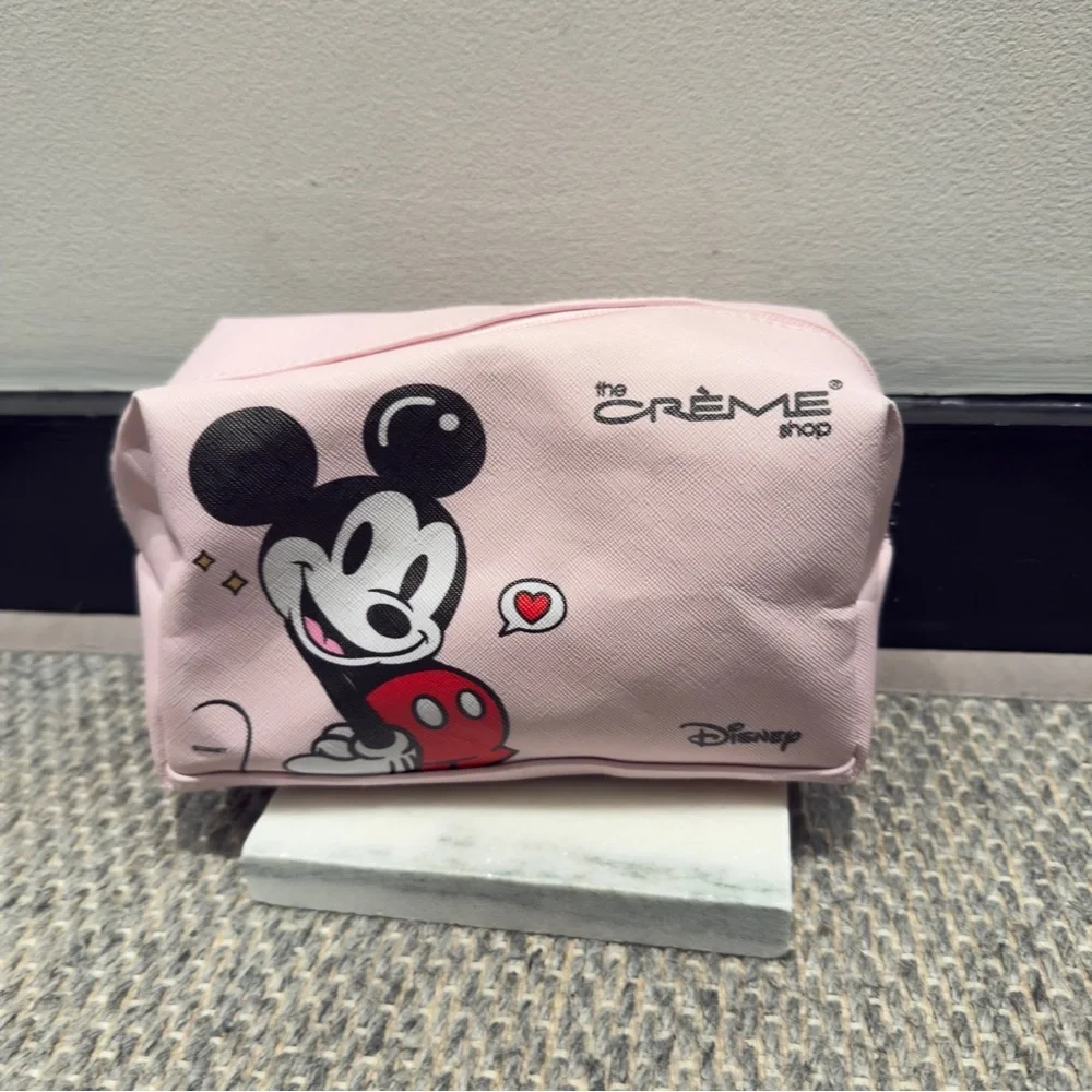 Disney The Crème Shop Minnie & Mickey Mouse Makeup Bag